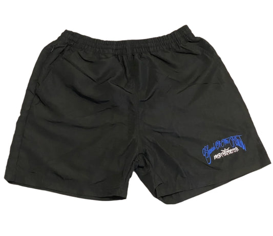 SurvivalOfTheFittest Embroidered Everyday Shorts